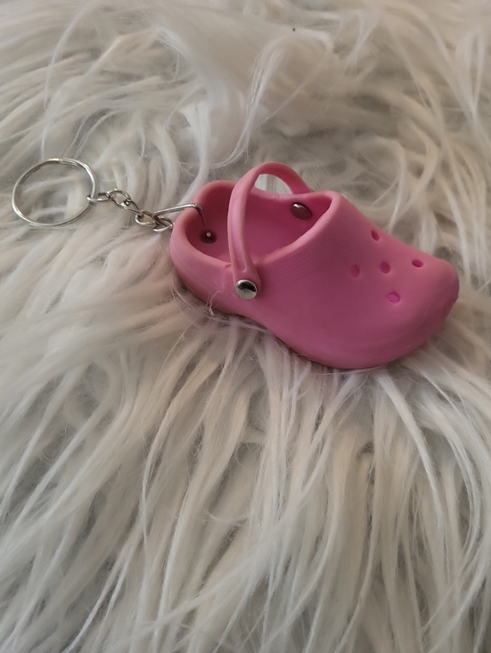 Accessories - CROCS🩷 Adorable Mini Pink Croc Keychain - Bag Charm